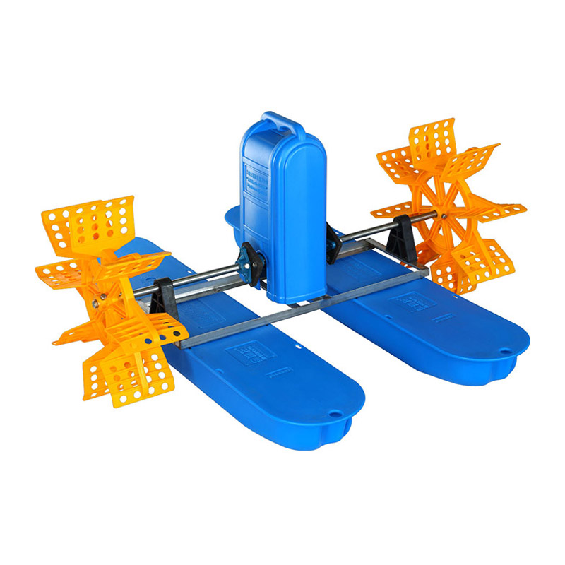Aérateur de roue hydraulique à deux feuilles et quatre clés