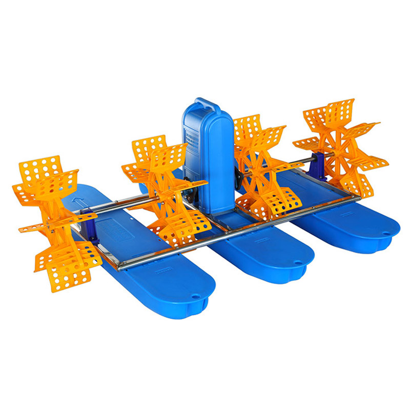 Aérateur de roue hydraulique à quatre feuilles à quatre clés